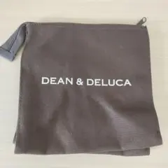 DEAN＆DELUCA ディーンデルーカ ポーチ　ランチバッグ　グレー