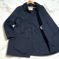 近年モデル/極美品 マッキントッシュ ステンカラー コート 洗濯可能 ネイビー