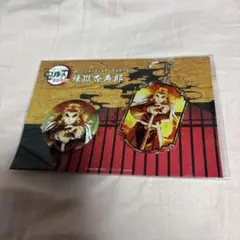 劇場版 鬼滅の刃 無限列車編 缶バッジ&アクリルキーホルダーセット 煉獄杏寿郎