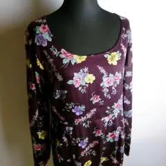 agnes b. アニエス・ベー ワンピース 花柄 レトロ 春夏秋