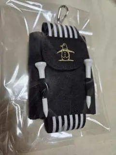 マンシングウェア　ボール　ポーチ　ケース　ゴルフ　ブラック