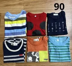 サイズ90 Tシャツ5枚とタンクトップ1枚