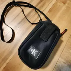 美品 Calvin Klein カルバンクライン ショルダー バッグ ミニ 黒