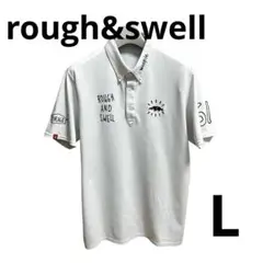 rough&swell ラフ アンド スウェル 刺繍メンズ シャツ L