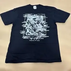 ニジゲンノモリ✖️鬼滅の刃　Ｔシャツ　ブラック　Ｌ