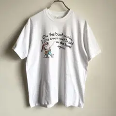 90s SHOEBOX GREETINGS プリントTシャツ パロディ ユーモア