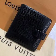 ルイヴィトン エピ ポルトモネ ビエ コンパクト 小銭入れあり 折り財布 男女可