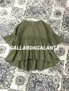美品✨GALLARDAGALANTE ギャザーフレアチュニック Aライン F