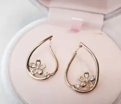 4℃ 2022sakuracollection サクラモチーフ ピアス