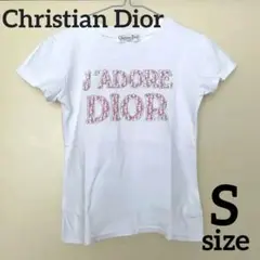 Christian Dior BOUTIQU 半袖白色Tシャツ 春夏