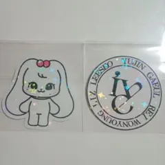 IVE ウォニョン チェリー ステッカー ロゴシール