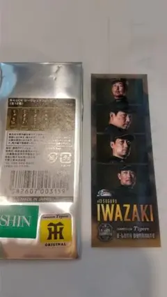 阪神タイガース　シークレットフォトグレイ　岩崎優