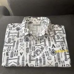 adidas ロンドンプリント シャツ O
