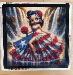 ダイヤモンドアート 完成品