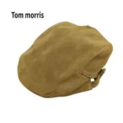 Tom morris スエード レザー ハンチング 帽子 牛革 キャメル