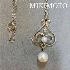 MIKIMOTO ベビーパールと揺れるパールのネックレス
