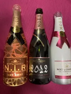 美品!シャンパン空き瓶3本セット♪