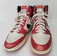 85年製　AIRJORDAN1 オリジナル　リズム 新品85年製SKYJORDANオリジナルBRED 20cm NIKE AIR JORDAN 1