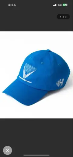wishforever cap キャップ 青