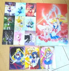 【激レア】セーラームーン展　クリアファイル・ポストカードセット【新品未使用】
