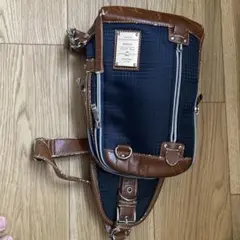 TRAVIS HOMME ネイビー ブラウン バッグ