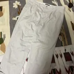 W38 dockers アイボリーツータックワイドパンツ