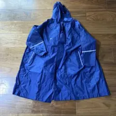 子供服　レインコート　紺