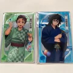 鬼滅の刃 ナムコ namco クリアカード 竈門炭治郎 冨岡義勇