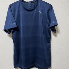 PUMA ドライ Tシャツ メンズ ネイビー L