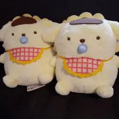 ポムポムプリン チームプリン よちよち超BIGぬいぐるみ 2体セット