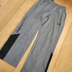 UNDER ARMOUR ジャージパンツグレー YMD