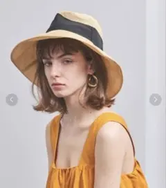 coeur femme クール フェム ペーパークロス ハット 夏 帽子