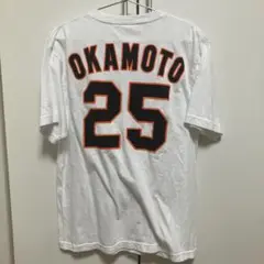 読売ジャイアンツ 岡本和真 tシャツ