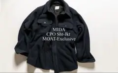 MIDA MOAT 別注FLEECE CPO SHT-JKT NAVY