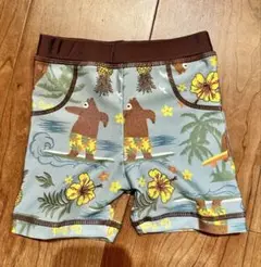 ベビー水着 90cm クマ柄