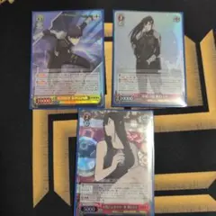 ヴァイスシュヴァルツ　怪獣8号　SR 3枚セット