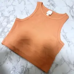 H&M タンクトップ　オレンジ　ZARA Bershka