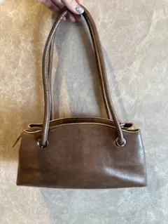 EMODA ブラウン ハンドバッグ ボックス型
