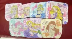 ディズニー　プリンセス　ハンカチ　7枚