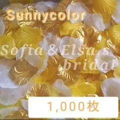 フラワーシャワー❁︎⋆*サニーカラー❁︎⋆*1,000枚