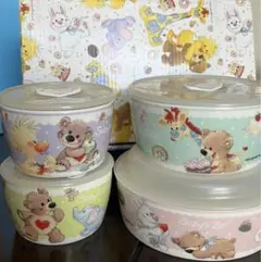 【17点セット】Suzy’s Zoo　スージー・ズー　レンジ容器　食器セット Amazon.co.jp: スージーズー Suzy's Zoo テーブルウェア 食器 3