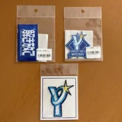 横浜DeNAベイスターズ ワッペン3点セット