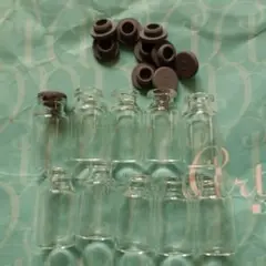 ガラス製空き瓶10個セット