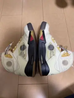 値下げ可Off-White × Nike Air Jordan 5 "Sail"