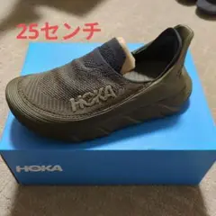 本日発送！HOKA U RESTORE TC ダークオリーブ 7　ホカオネオネ