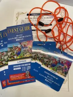 11/18 USJ貸切ナイト 3名分