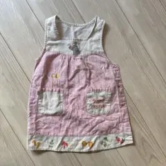 110 トトロ　エプロン　ピンク