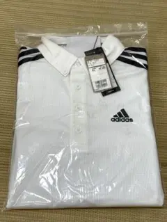 【新品】adidas ゴルフ ホワイト ポロシャツ L