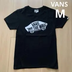 【VANS】バンズ　オフ・ザ・ウォール Tシャツ M ブラック