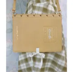【F i.n.t】スケッチブックポシェット イエロー